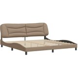  Okvir za krevet bez madraca Hvar cappuccina 200x200 cm umjetna koža | shoptok.hr
