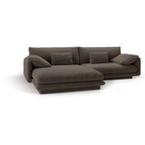 Micadoni Smeđa kutna garnitura od bouclé tkanine (s lijevim kutom) Torino – Home | shoptok.hr