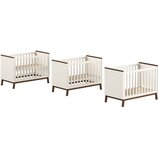 Vipack Bež dječji krevet od masivnog bora s podesivom visinom 60x120 cm Sezane – | shoptok.hr