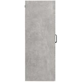 Viseći zidni ormarić siva boja betona 69,5 x 34 x 90 cm | shoptok.hr