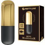 Pretty Love Golden Mini Massager | shoptok.hr