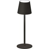 Fischer & Honsel Črna LED zatemnitvena namizna svetilka s senzorjem gibanja s kovinskim senčnikom (višina 38 cm) Tropea – Fischer & Honsel Cene