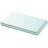  Ploče za police 2 kom staklene prozirne 30 x 12 cm | shoptok.hr