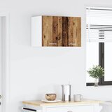 Viseći ormarić 2 pcs Stari drvo i bijela 30 x 31 x 40 cm | Eponuda.ba