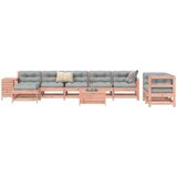  10-dijelni set vrtnih sofa od masivnog drva duglazije | shoptok.hr