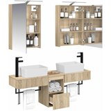  Set ormarića za kupaonicu 5 pcs Hrast sonoma 50 x 14,5 x 70 cm | shoptok.hr