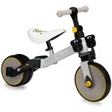 Momi tricikl za decu 4u1 Loris Grey Yellow | ePonuda.com