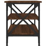  Bočni stolić boja smeđeg hrasta 55x38x45 cm konstruirano drvo | shoptok.hr