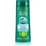 Garnier Fructis Coconut Water okrepitveni šampon za mastne lase 250 ml za ženske