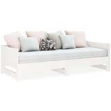 Dnevni ležaj na izvlačenje bijeli 2x(90x190)cm masivna borovina | shoptok.hr