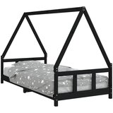  The Living Store Otroški posteljni okvir bel 90x200 cm trdna borovina - Otroški Posteljni Okvir, (21445548) | Shoptok.si