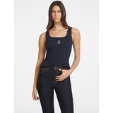 Guess Jeans Top nočno modra / bela | Shoptok.si