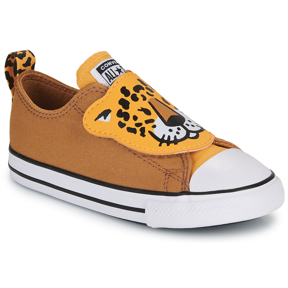 Converse CHUCK TAYLOR ALL STAR ONE STRAP LEOPARDS EASY-ON Smeđa Cijene