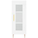  Visoka komoda bijeli 34,5x34x180 cm od konstruiranog drva | shoptok.hr