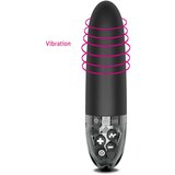 Mystim Sleak Freak E-Stim - električni vibrator na baterije (crni) | shoptok.hr