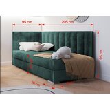 Molarem Home Dječji tapecirani krevet COIMBRA III- 200x90 cm - Madrac T21 pjena | shoptok.hr