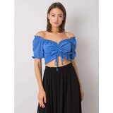 RUE PARIS Blouse-RO-BZ-2534.07-blue | Shoptok.si