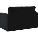  Krevet na razvlačenje Crna 124 x 71 x 78 cm Baršun | shoptok.hr