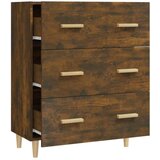  Komoda dimljeni hrast 70x34x90 cm konstruiran les, (20654220) | Shoptok.si
