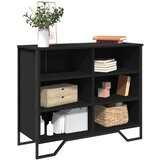 Maison Chic Komoda - Predalnik črna 91x35,5x74,5 cm inženirski les, (21715915) | Shoptok.si