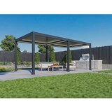 Paviljon Bellano S25 (D x Š: 303 x 585 cm, Tamno siva) | shoptok.hr