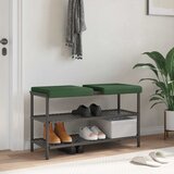  Jastučić za klupu 2 kom. Kord Tamnozelena Dubina 35 cm | shoptok.hr