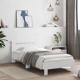  Okvir kreveta s uzglavljem Bijela 80 x 200 cm Konstruirano drvo | shoptok.hr