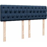  Krevet s oprugama i madracem plavi 140x200 cm od tkanine | shoptok.hr