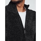 DStreet Sweter męski rozpinany ciemnoszary | shoptok.hr