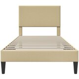  Krevetna konstrukcija Svijetlozeleni sivi 90 x 190 cm | shoptok.hr