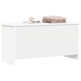  Skladišni kovčeg Bijela 100 x 40 x 50 cm Konstruirano drvo - Bijela 100 cm | shoptok.hr