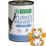 Nature's Protection kitten turkey&rabbit 400g, vlažna hrana za mačiće i juniore | ePonuda.com
