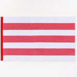 Benetton Brisača plažna 90x160 cm, rdeče-bela, BE-0203-KZ | Shoptok.si