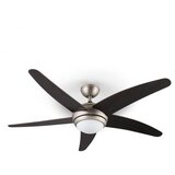 Klarstein Bolero, 55W, stropni ventilator z lučjo, 134 cm, krila iz lesa oreha, daljinski upravljalnik Cene
