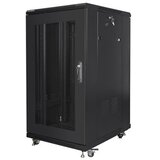 Lanberg FF01-6822-23B rack cabinet 22U Freestanding rack Black | shoptok.hr