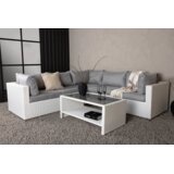 Venture Home Amazon kutna vrtna lounge garnitura, bijela Slike