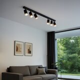 SPOT svetiljka PIPE 6xGU10/10W/230V crna | Eponuda.com
