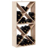  Stalak za vino 2 pcs Prirodna 62 x 25 x 62 cm | shoptok.hr
