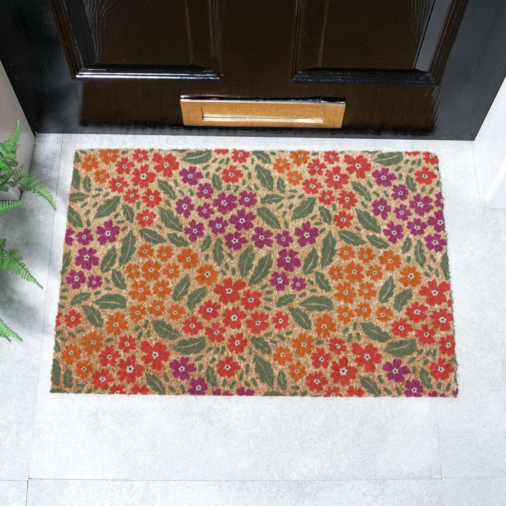 Artsy Doormats Otirač od kokosovih vlakana 40x60 cm Floral – | shoptok.hr