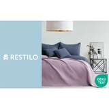 Restilo Rožnato/temno sivo prešito pregrinjalo iz mikrovlaken 220x240 cm Softa – | Shoptok.si