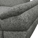 MID.YOU KOTNA SEDEŽNA GARNITURA, struktura, pliš siva | Shoptok.si