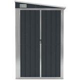  Zidno vrtno spremište antracit 118 x 288 x 178 cm čelično | shoptok.hr