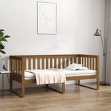  Dnevni krevet boja meda 100x200 cm od masivne borovine | shoptok.hr