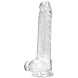 Loving Joy 2024 Dildo Loving Joy With Balls Clear 8'' | Shoptok.si