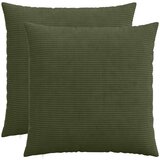  Presvlaka za jastuk 2 pcs HEERLEN Zelena 65 x 65 cm Kord | shoptok.hr