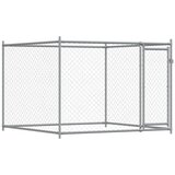  Kavez za pse s vratima sivi 12x2x1,5 m od pocinčanog čelika | Eponuda.ba