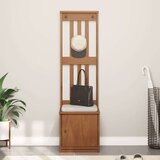 vidaXL Drvo za dvoranu SANDENS 45x40x159,5 cm puno drvo bor | shoptok.hr