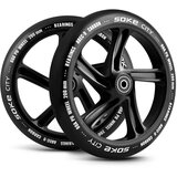 Janshop Krogi za urbani skuter 200 mm črni 2 pc., (21225877) Cene