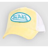 Von Dutch Velvet Trucker Kapa s šiltom yellow Cene