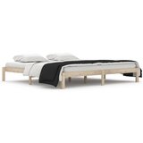 Furnova Posteljni okvir iz trdne borovine 200x200 cm, (21936210) | Shoptok.si